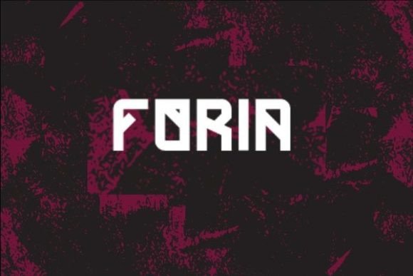 A Designer’s Take on the Foria Display Font