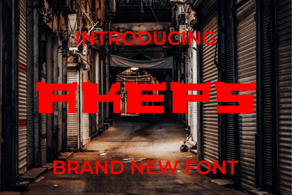 Akeps Display Font: A Bold Choice for Your Brand