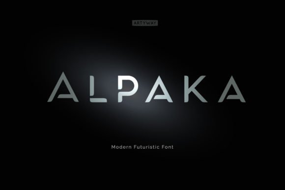 Alpaka: A Futuristic Display Font That Cuts Through the Feed