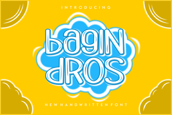 Bagindros: A Bouncy Display Font That Lifts Your Web Design