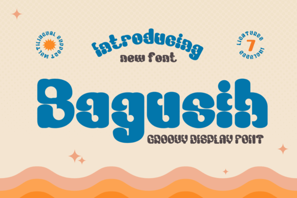 Bagusih: A Display Font That Anchors Your Editorial Voice