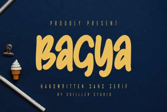 Bagya: A Handwritten Display Font That Elevates Real Small Business Branding