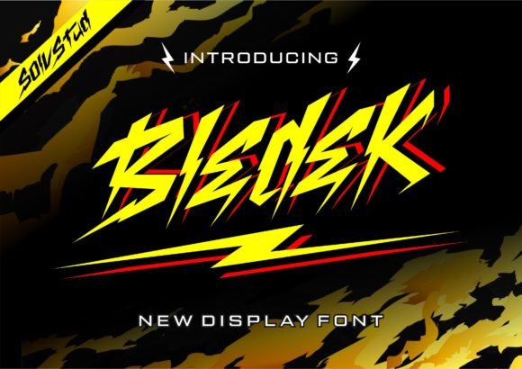 Bledek: A Bold Display Font for Impactful Editorial Design