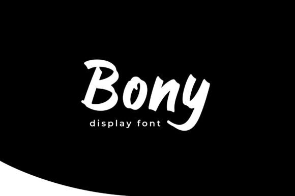 Bony: A Modern Brush Font That Elevates Your Brand