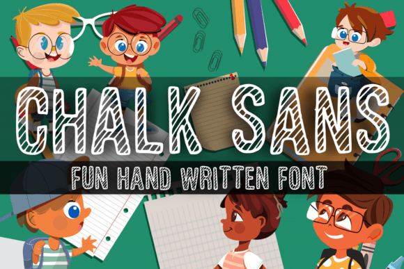 Bring Playful Energy to Websites With the Chalk Sans Font