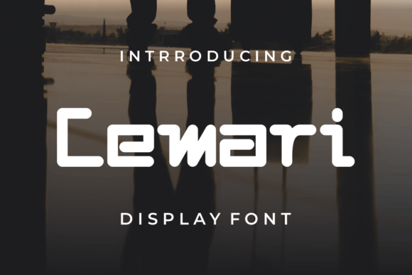 Cemari: A Modern Display Font That Elevates Every Project