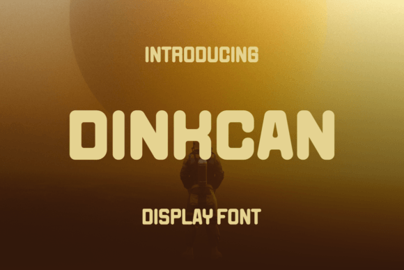 Dinkcan: A Modern Display Font for Digital Brand Identity