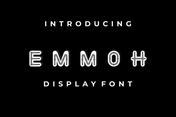Emmoh Display Font: A Cool Creative Tool for Bold Branding