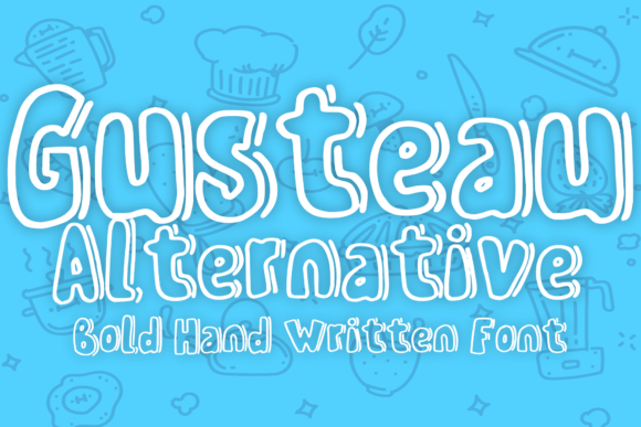 Gusteau Alternative: A Friendly Display Font for Branding
