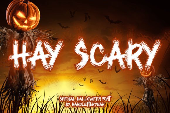 How Hay Scary Became My Favorite Halloween Display Font