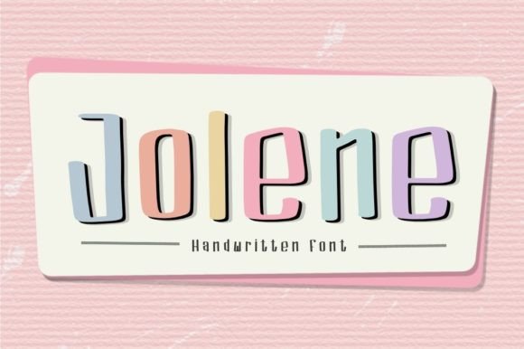 Jolene Font: A Playful Asset for Marketers and Creators