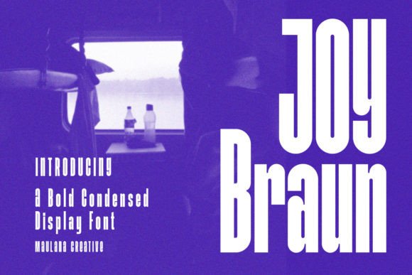 Joy Braun: A Modern Sans Display Font for Branding