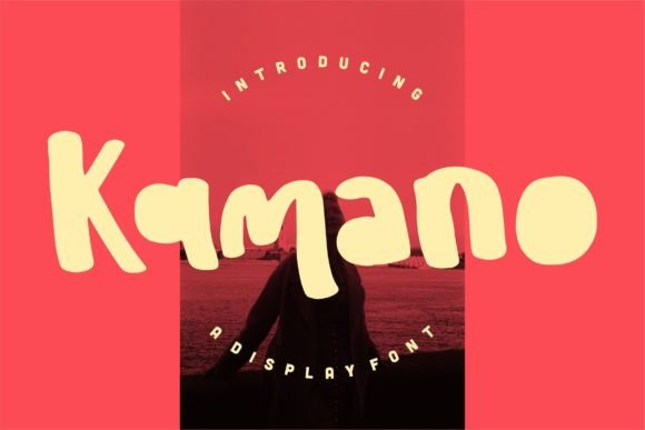 Kamano Display Font for Handmade Creators