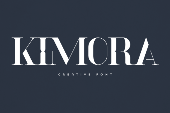 Kimora: A Display Font That Elevates Digital Branding