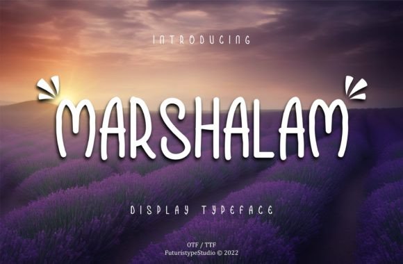 Marshalam: A Display Font That Makes Your Campaigns Instantly Recognizable