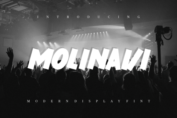 Molinavi: A Bold Display Typeface for Modern Web Design