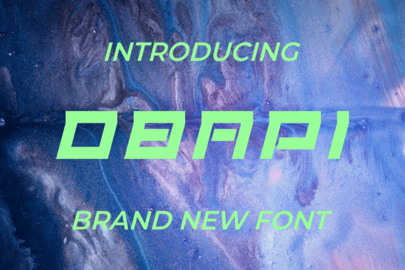 Obapi: A Designer's Candid Review of This Display Typeface