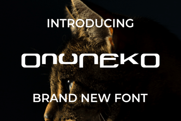 Onuneko: A Display Font That Makes Branding Feel Effortless