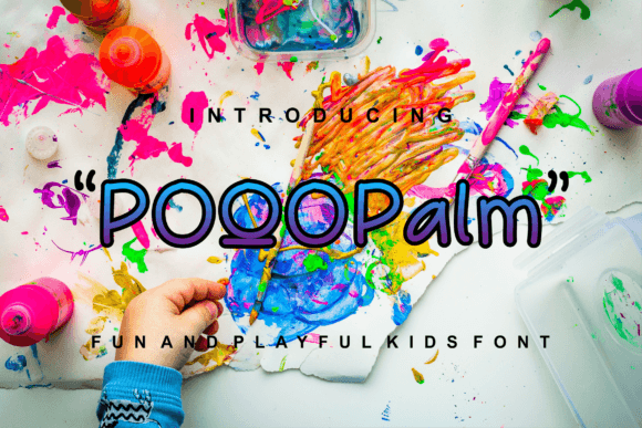 Poqo Palm: A Whimsical Typeface for Digital Brands