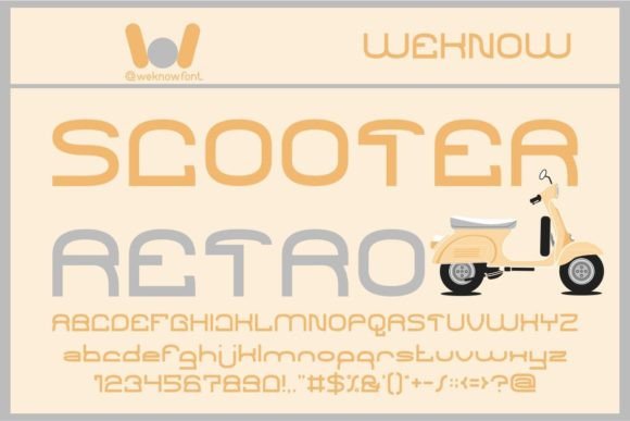 Scooter Retro: A Display Font That Makes Your Headlines Stick