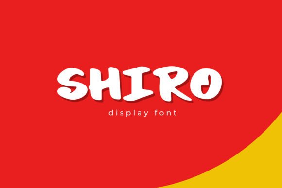 Shiro: A Handwritten Display Font That Stops Scrollers