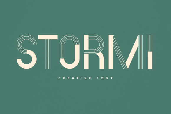 Stormi Display Font for Handmade Brands & Printables