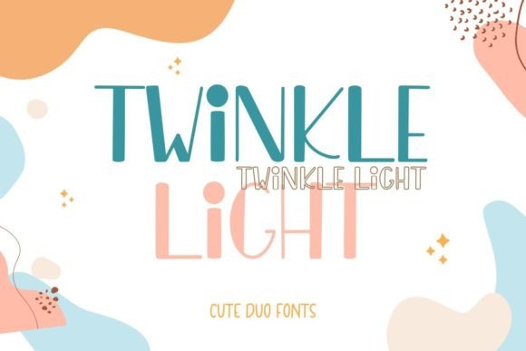 Twinkle Light: A Handwritten Display Font for Editorial Design