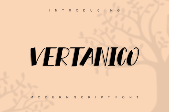 Vertanico: A Bold Display Font That Elevates Real Small Business Branding